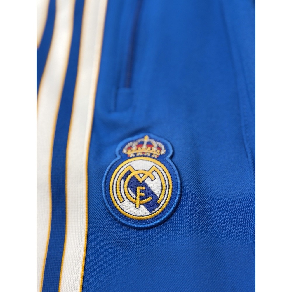 Adidas Real Madrid Terrace Icons Track Pants JN3057 Mens Medium Blue NWT - Picture 9 of 11